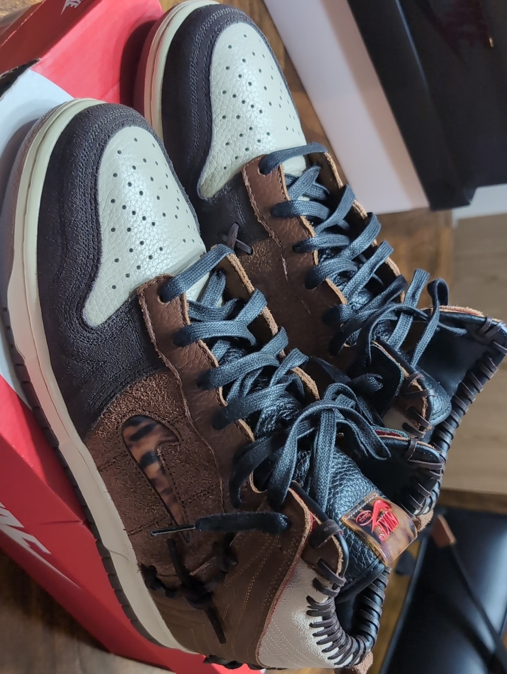 Nike Dunk High Bodega Legend Fauna Brown